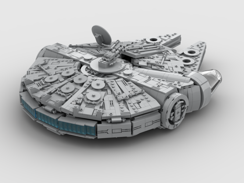 Brick_boss A New Hope Milennium Falcon