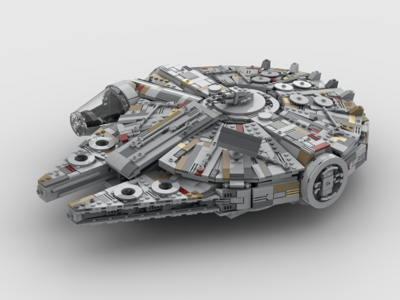 Brick_boss Milennium Falcon EP-7