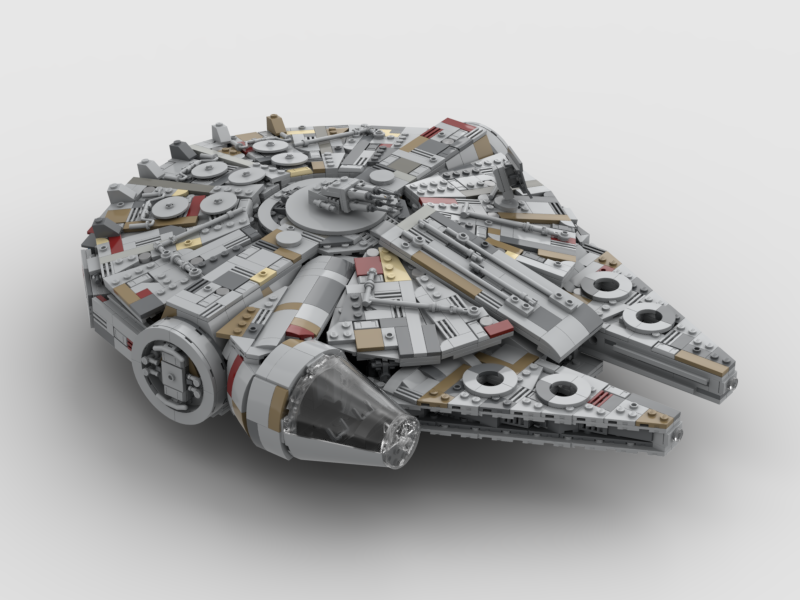 Brick_boss Milennium Falcon EP-7