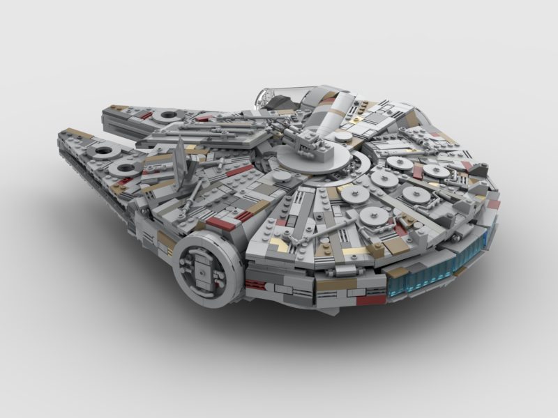 Brick_boss Milennium Falcon EP-7