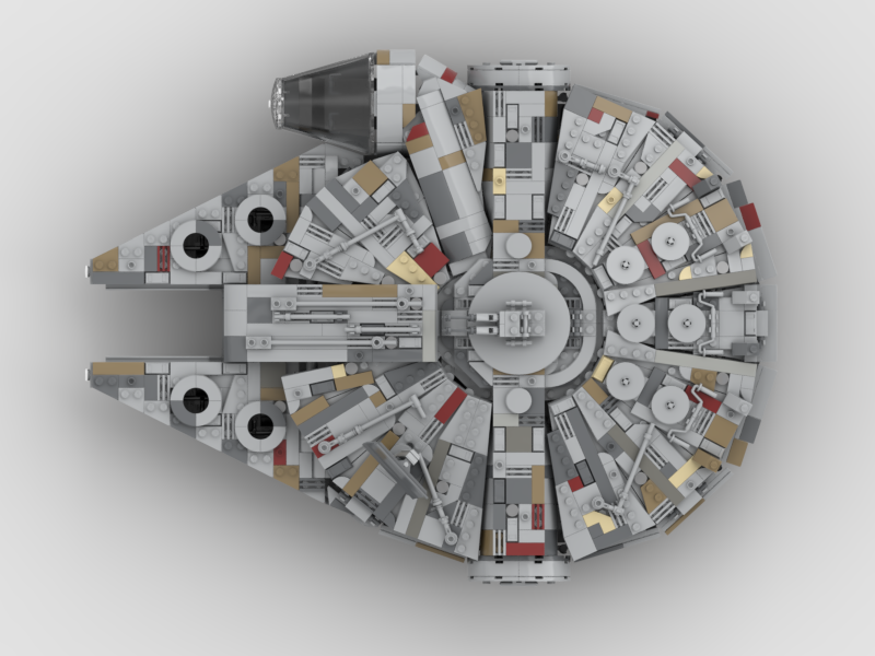 Brick_boss Milennium Falcon EP-7