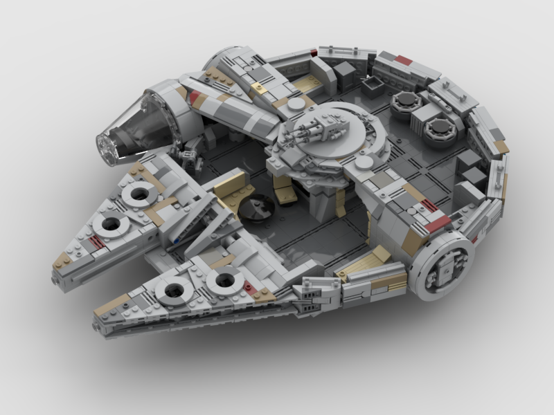 Brick_boss Milennium Falcon EP-7