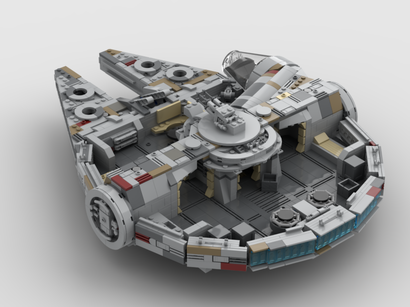 Brick_boss Milennium Falcon EP-7