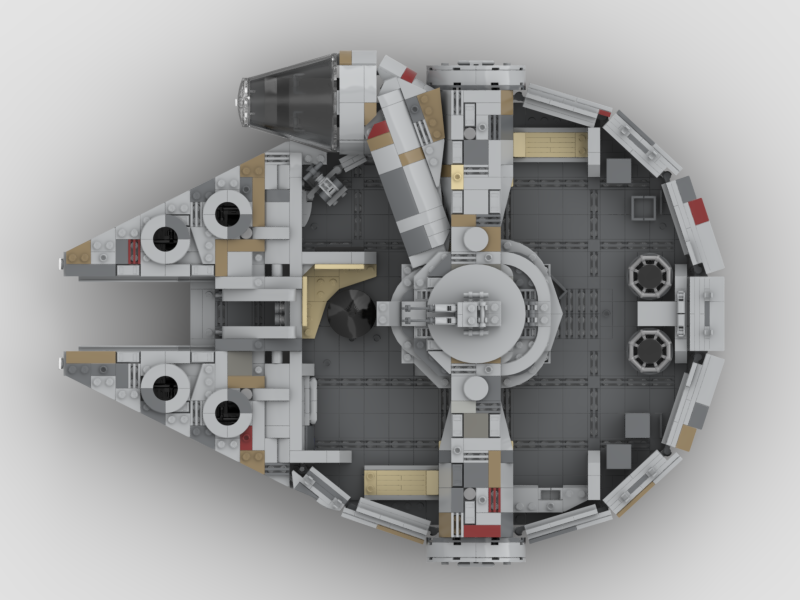 Brick_boss Milennium Falcon EP-7