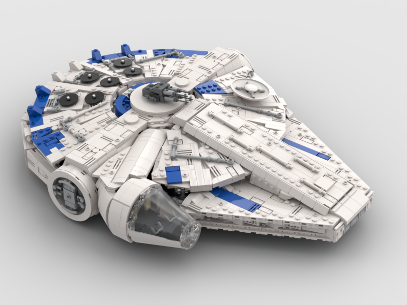 Brick_boss Milennium Falcon Han Solo Story