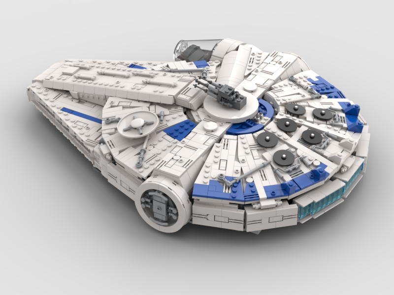 Brick_boss Milennium Falcon Han Solo Story