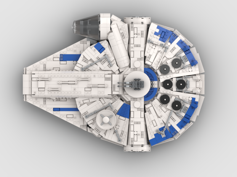 Brick_boss Milennium Falcon Han Solo Story
