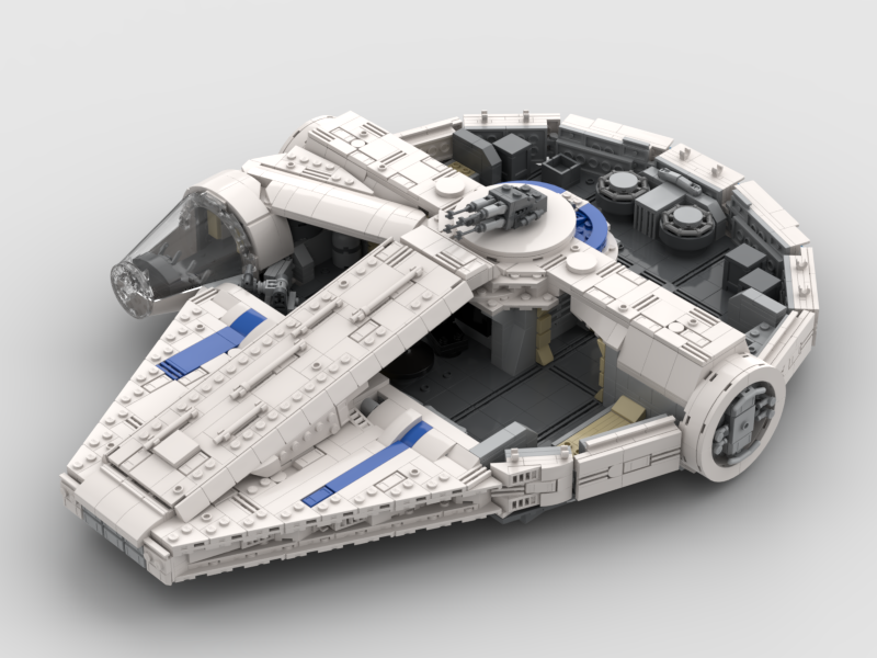 Brick_boss Milennium Falcon Han Solo Story