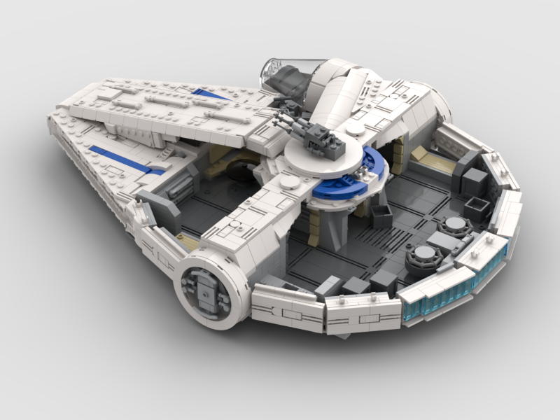 Brick_boss Milennium Falcon Han Solo Story