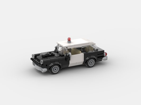 Brick_boss Vintage POLICE Car
