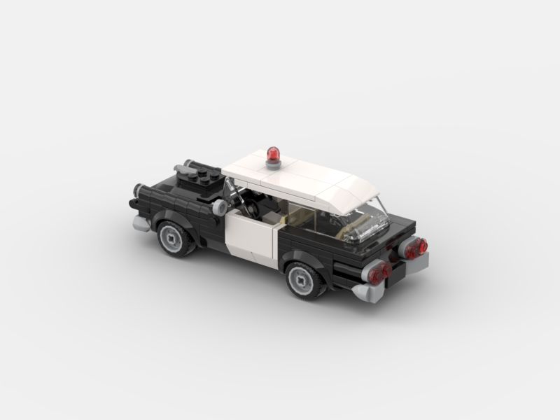 Brick_boss Vintage POLICE Car