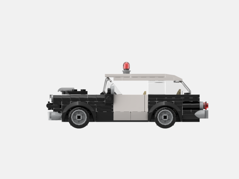 Brick_boss Vintage POLICE Car