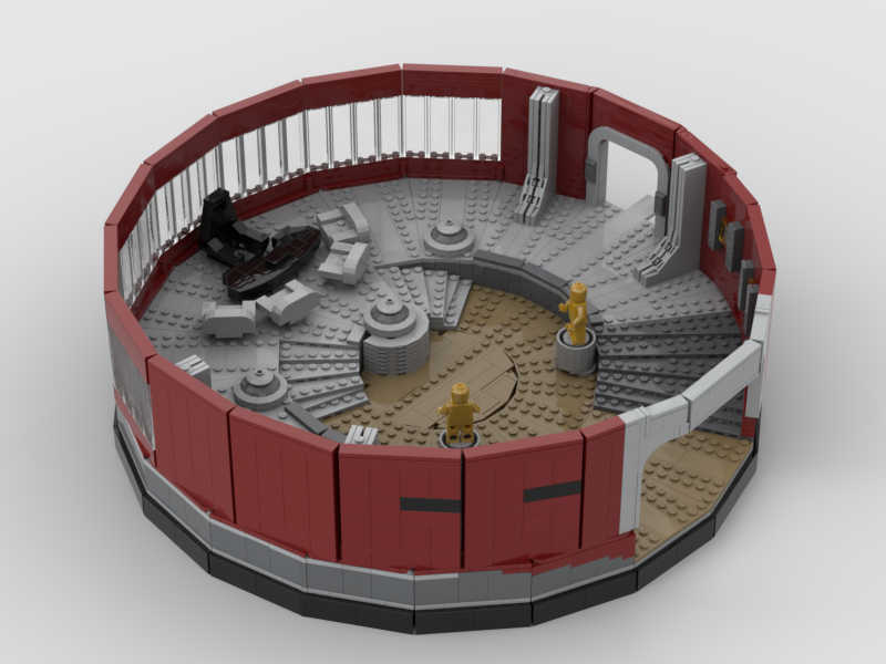 Brick_boss UCS Palpatine Office Playset
