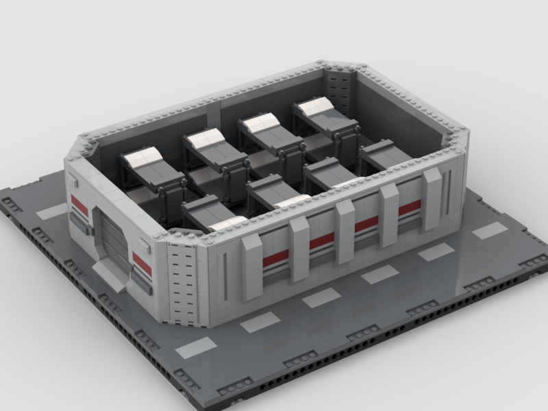 Brick_boss Republic Base System Barracks