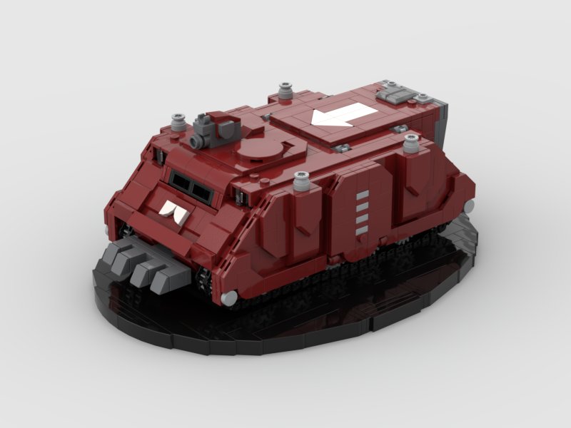 Brick_boss Blood Angels RHINO Tank