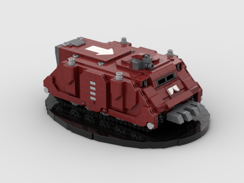 Brick_boss Blood Angels RHINO Tank