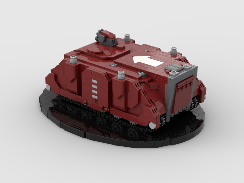 Brick_boss Blood Angels RHINO Tank