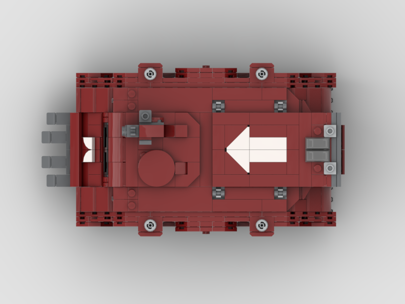 Brick_boss Blood Angels RHINO Tank