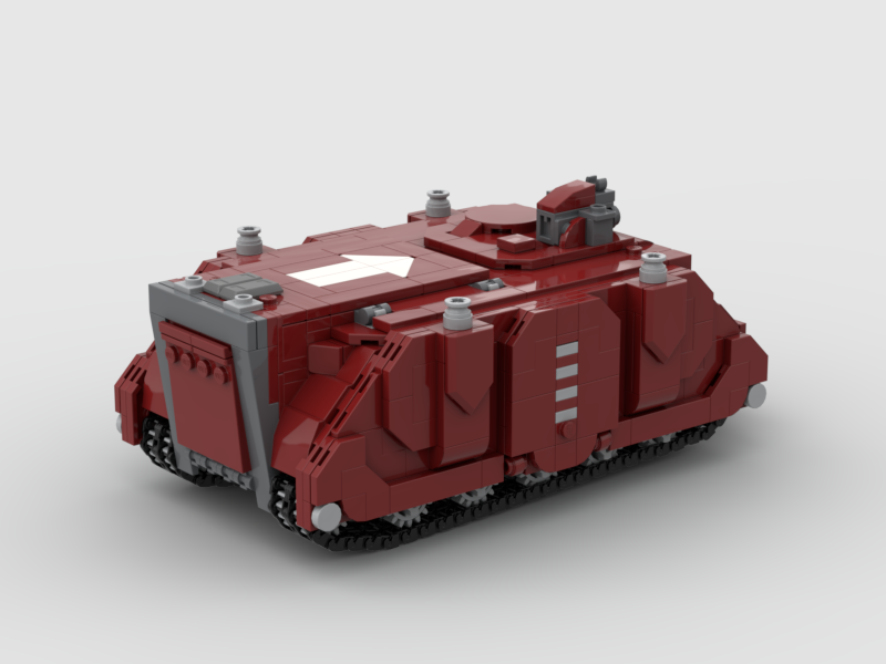 Brick_boss Blood Angels RHINO Tank