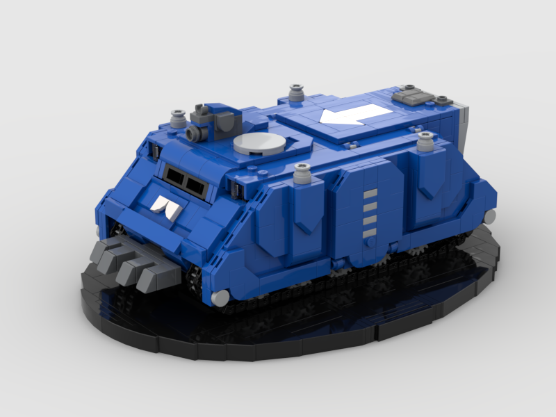 Brick_boss Space Marines RHINO Tank