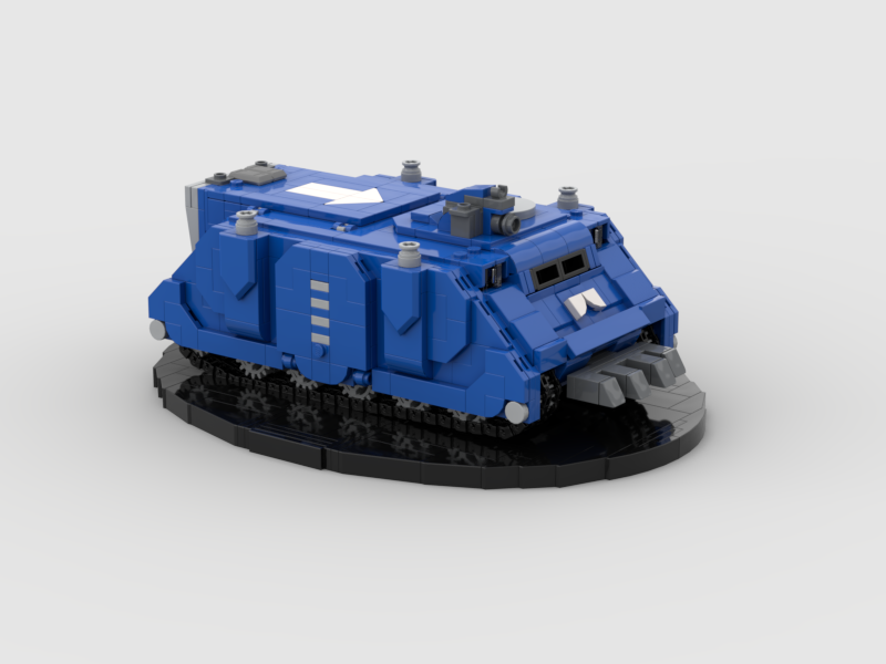 Brick_boss Space Marines RHINO Tank