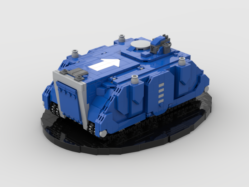 Brick_boss Space Marines RHINO Tank