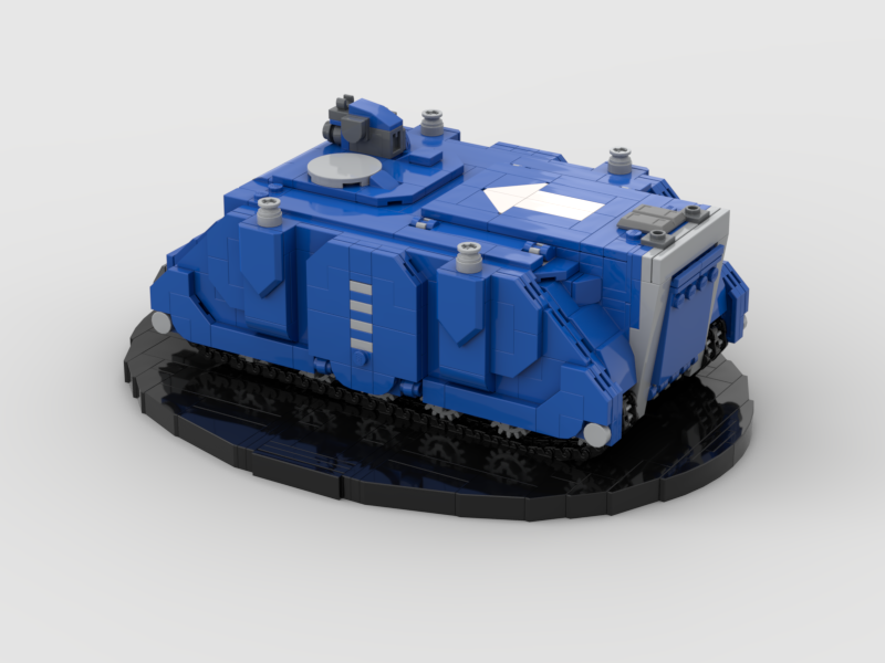 Brick_boss Space Marines RHINO Tank
