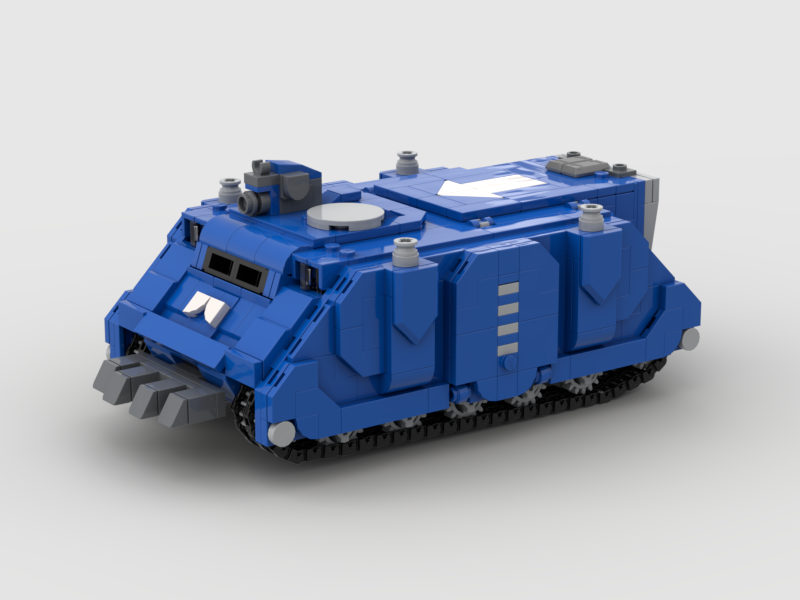 Brick_boss Space Marines RHINO Tank