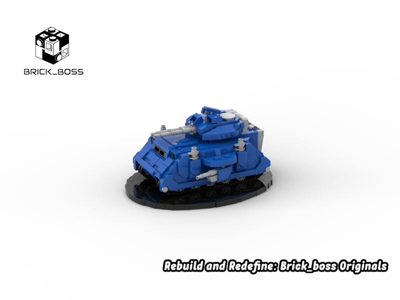 Brick_boss Space Marines PREDATOR Tank