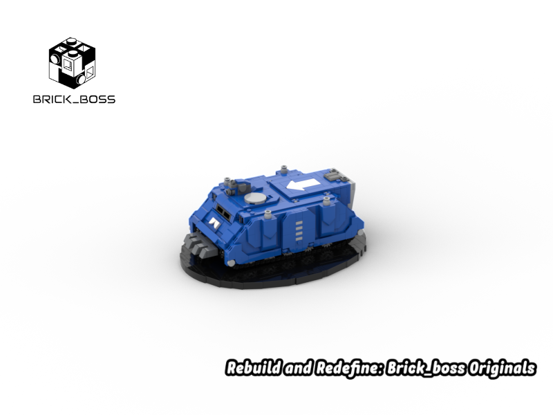 Brick_boss Space Marines RHINO Tank
