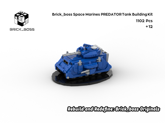 Brick_boss Space Marines PREDATOR Tank