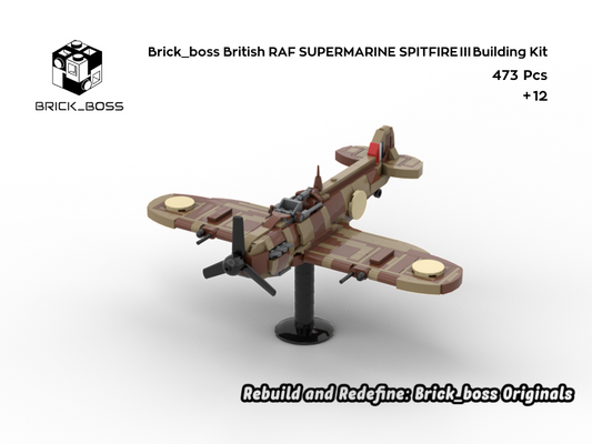 Brick_boss British RAF SUPERMARINE SPITFIRE III