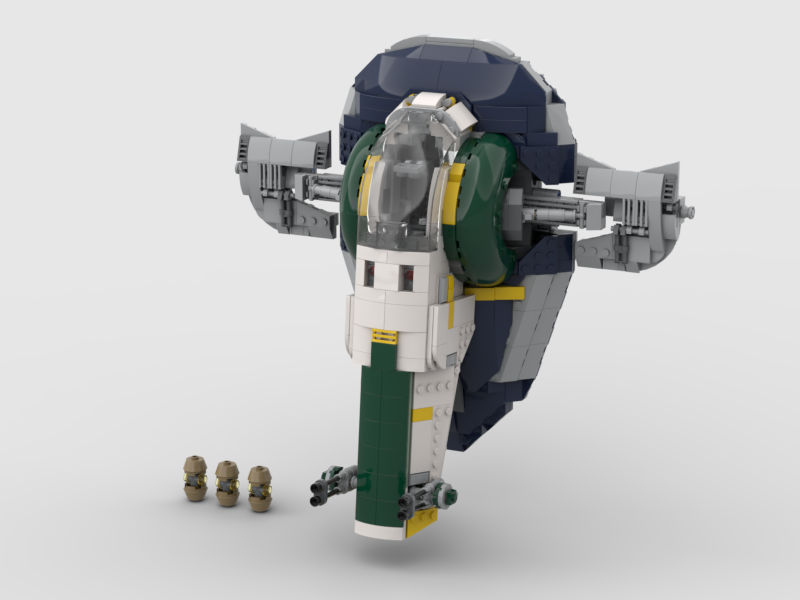 Brick_boss Jango Fett SLAVE 1