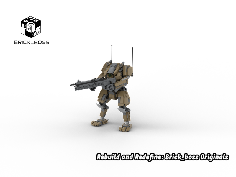 Brick_boss Futuristic Combat TITAN II