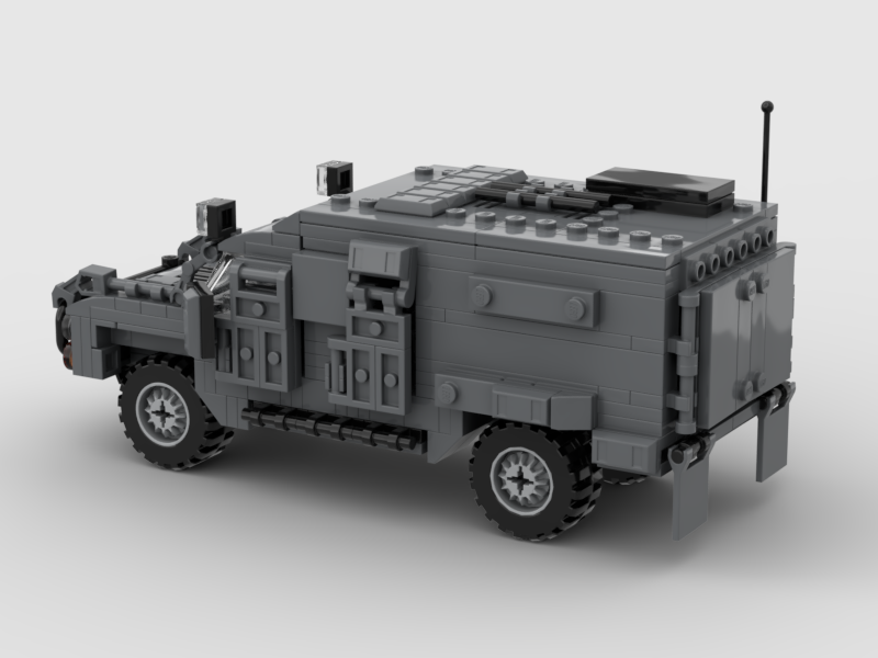 Brick_boss Futuristic Tactical Humvee