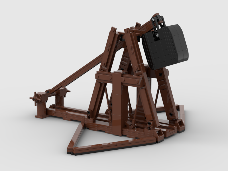 Brick_boss Medieval Trabuchet