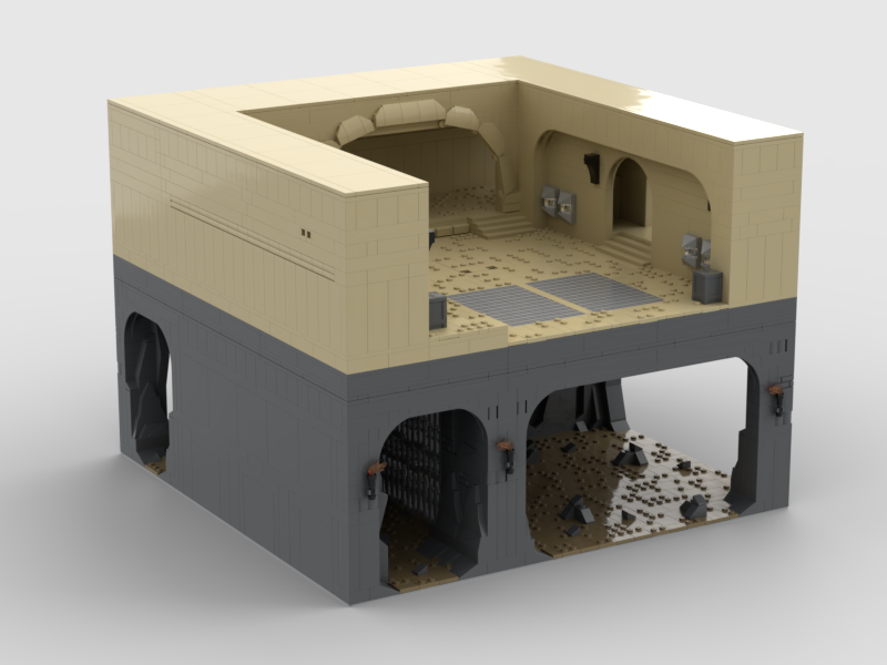 Brick_boss UCS Jabba’s Palace Throne Room