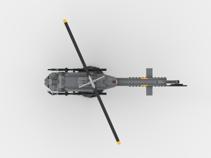 Brick_boss American UH-1N HUEY