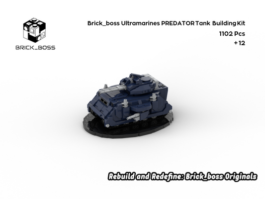 Brick_boss Ultramarines PREDATOR Tank