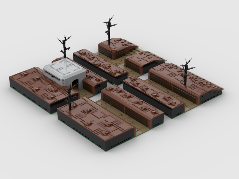 Brick_boss Universal MILS Playset 4: Trench System