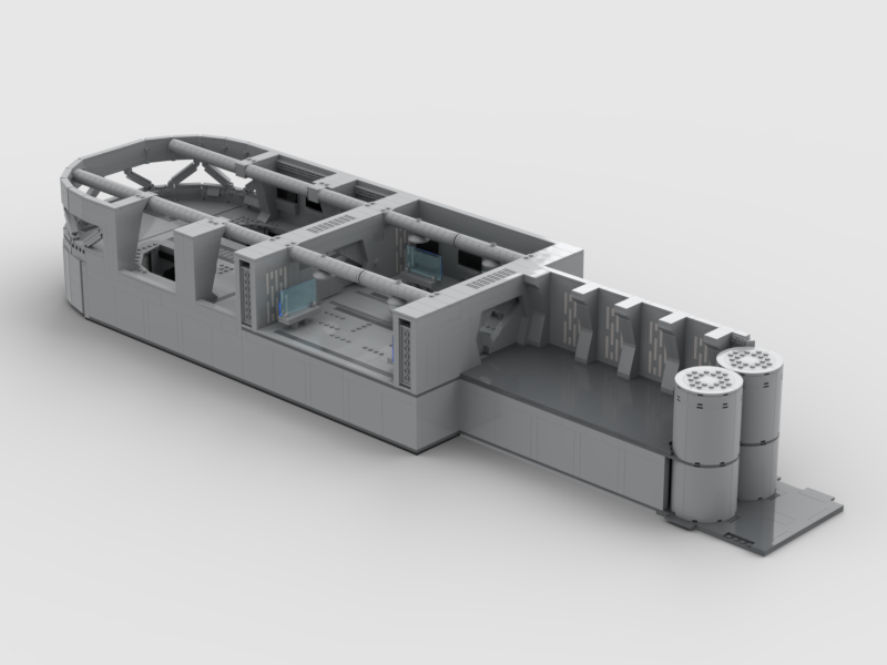 Brick_boss Republic Corridor System Bridge Room