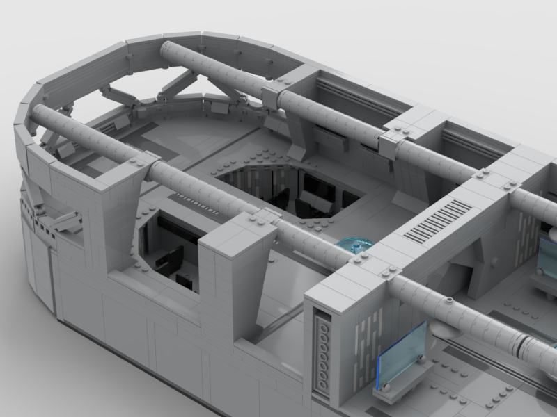 Brick_boss Republic Corridor System Bridge Room