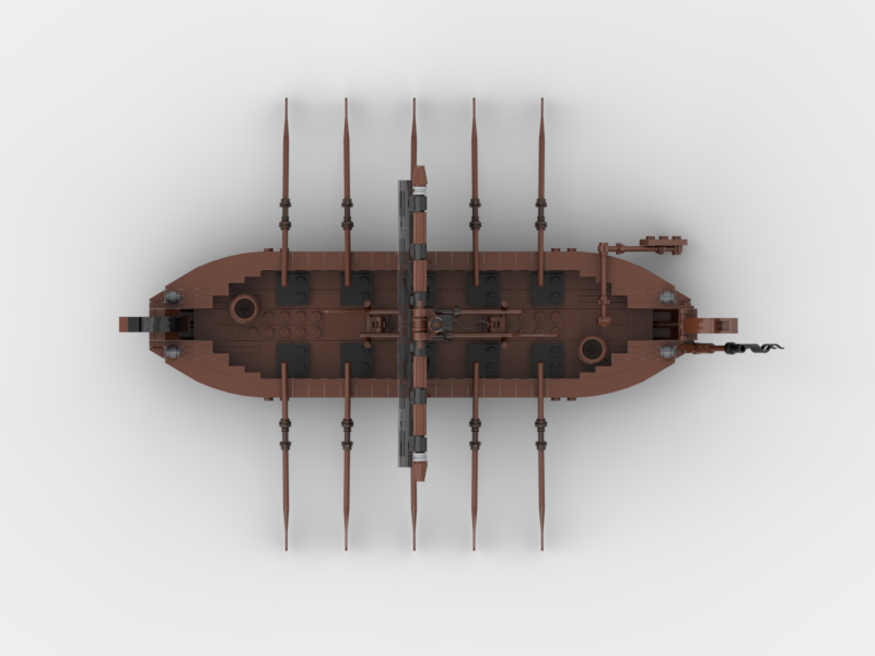 Brick_boss Viking LONGBOAT Ship
