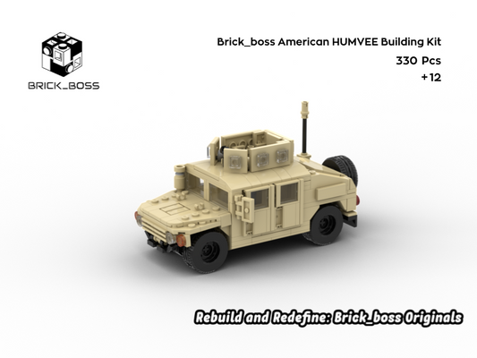 Brick_boss American HUMVEE (playset)