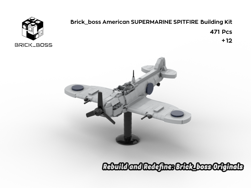 Brick_boss American SUPERMARINE SPITFIRE