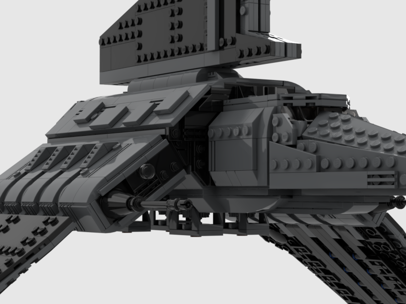 Brick_boss Bad Batch Shuttle Havoc Marauder
