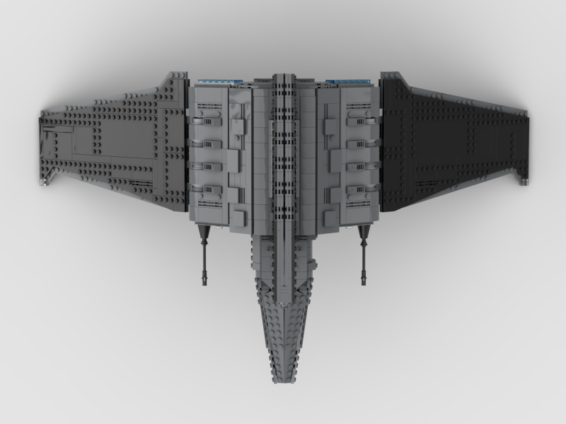 Brick_boss Bad Batch Shuttle Havoc Marauder