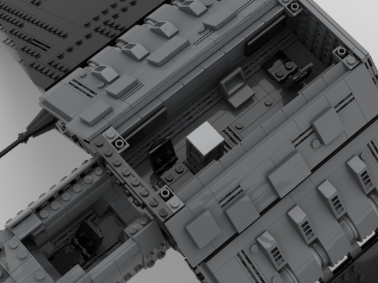 Brick_boss Bad Batch Shuttle Havoc Marauder V.2