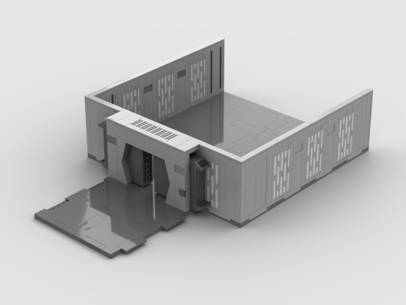 Brick_boss Republic Corridor System Big Room