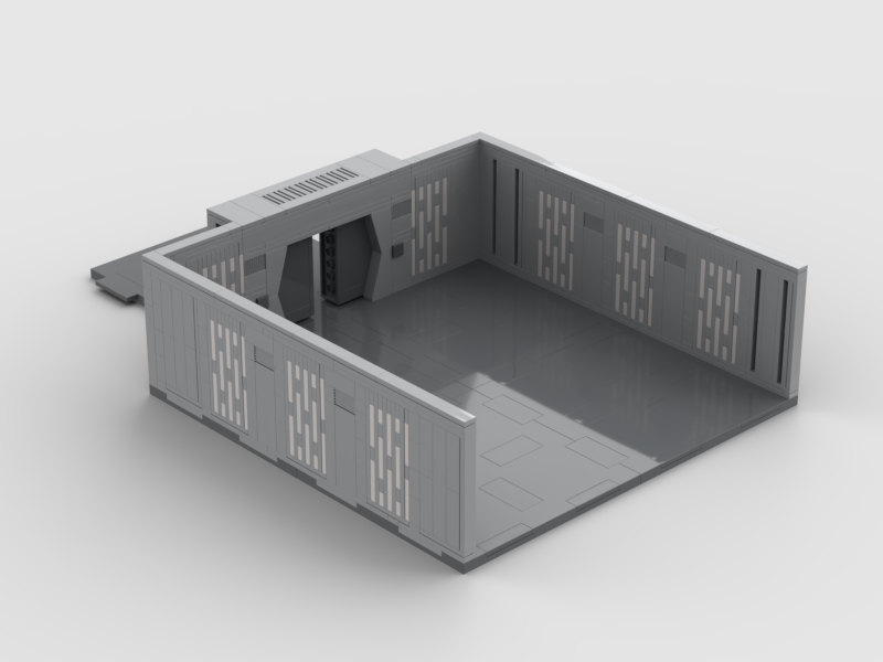 Brick_boss Republic Corridor System Big Room